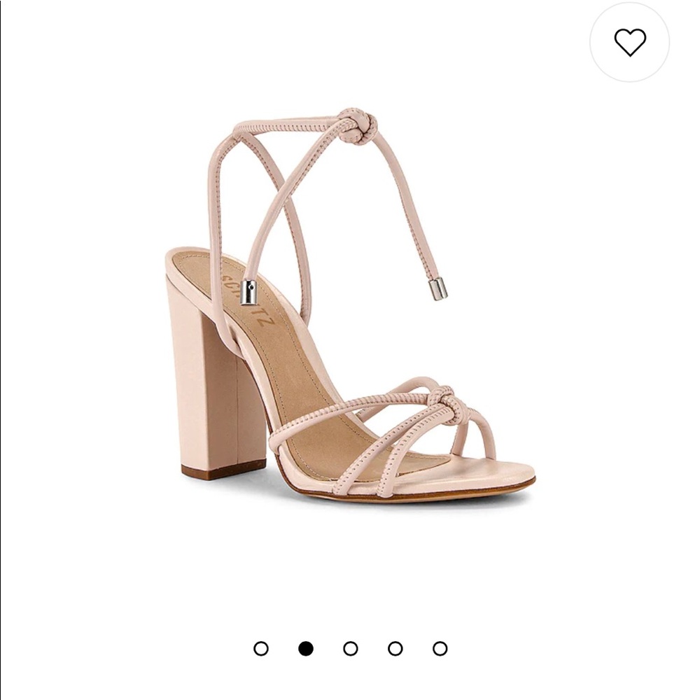NWT Schutz Symphony Sandal in Rose Nude